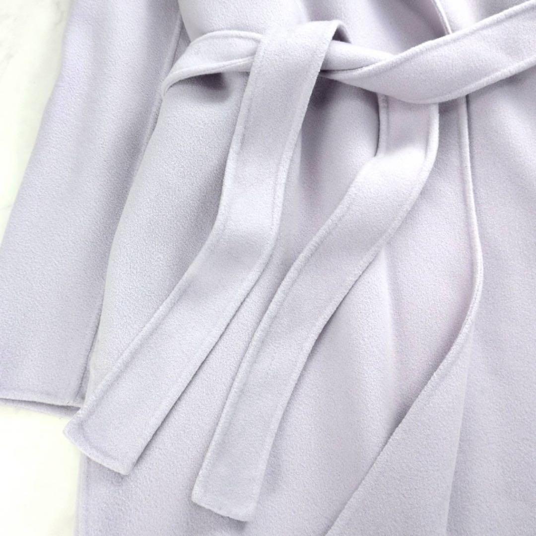 希少 3L✨ アンタイトル トスカーナ リバーロングコート マキシ丈 ベルト