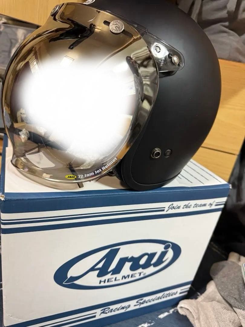 Arai ジェットヘルメット マットブラック　classic mod
