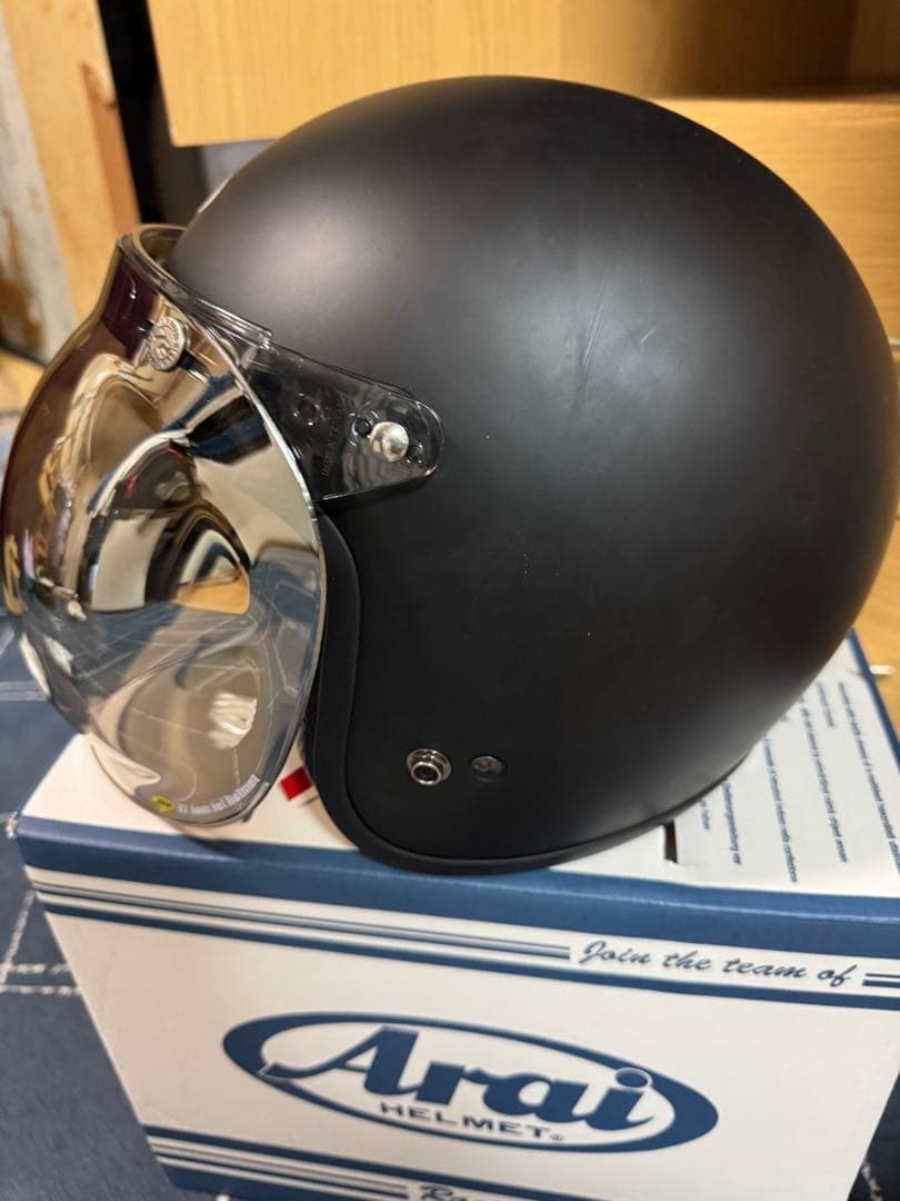 Arai ジェットヘルメット マットブラック　classic mod