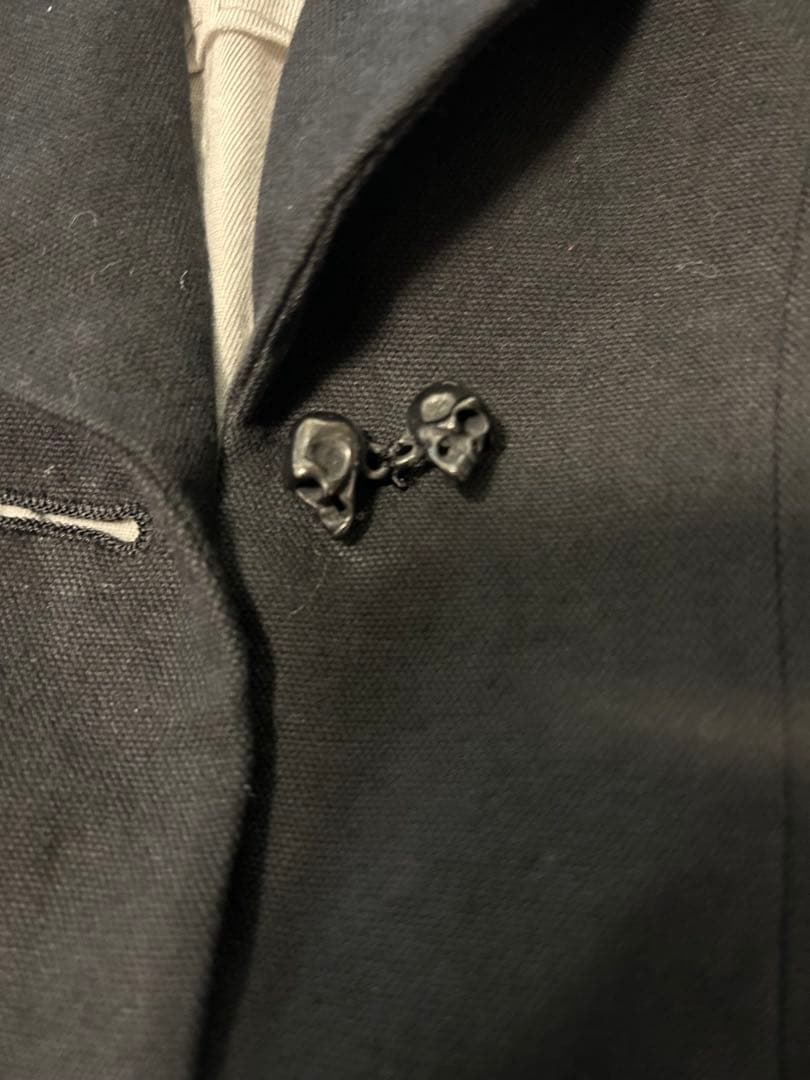 YUUKIOGURA スカルつきジャケット　レディース　s