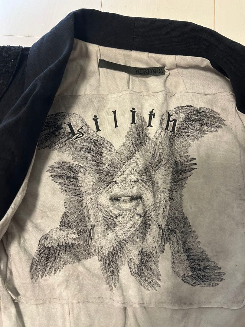 YUUKIOGURA スカルつきジャケット　レディース　s