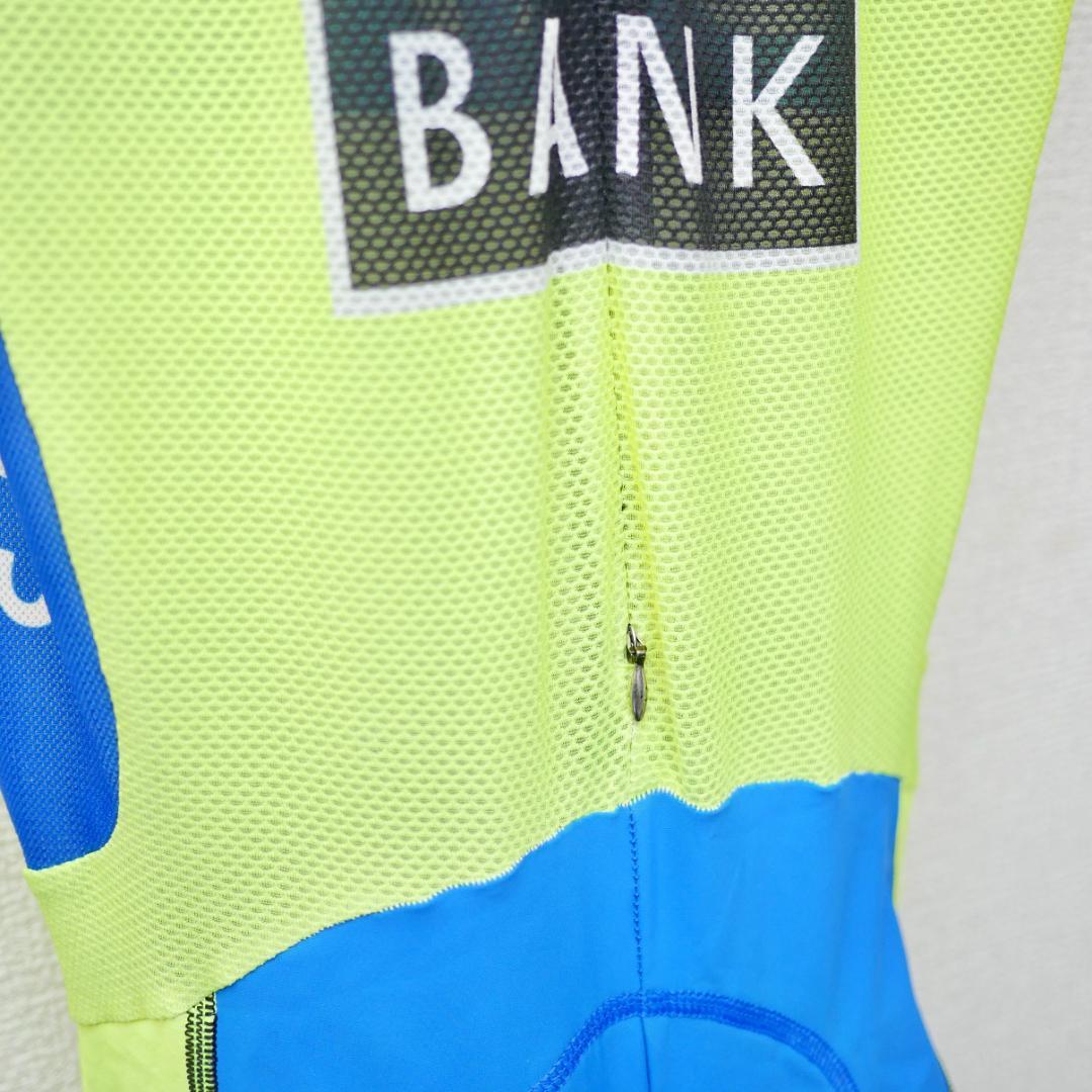 選手支給品 ティンコフサクソバンク コンタドール ロードスーツ スキンスーツ