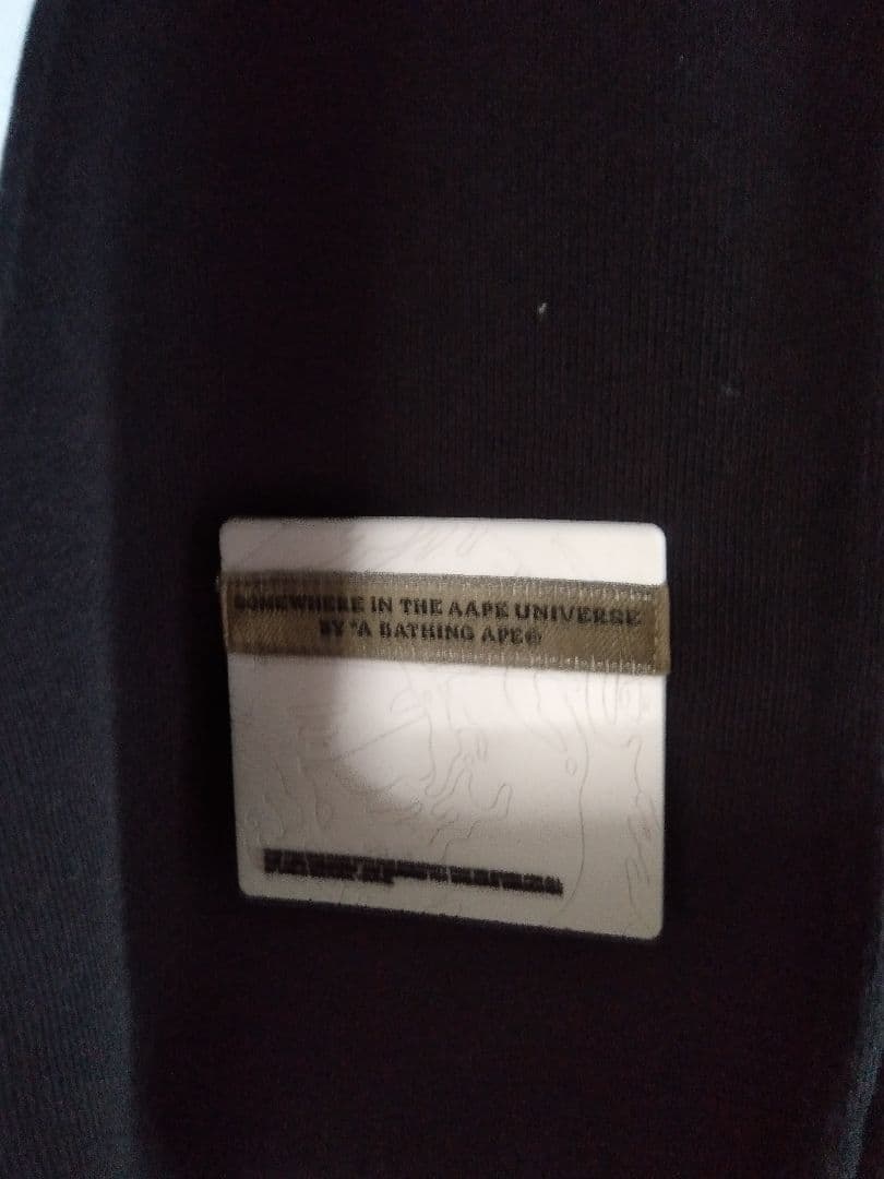 A BATHING APE アベイシングエイプ パーカースタジャン Sサイズ