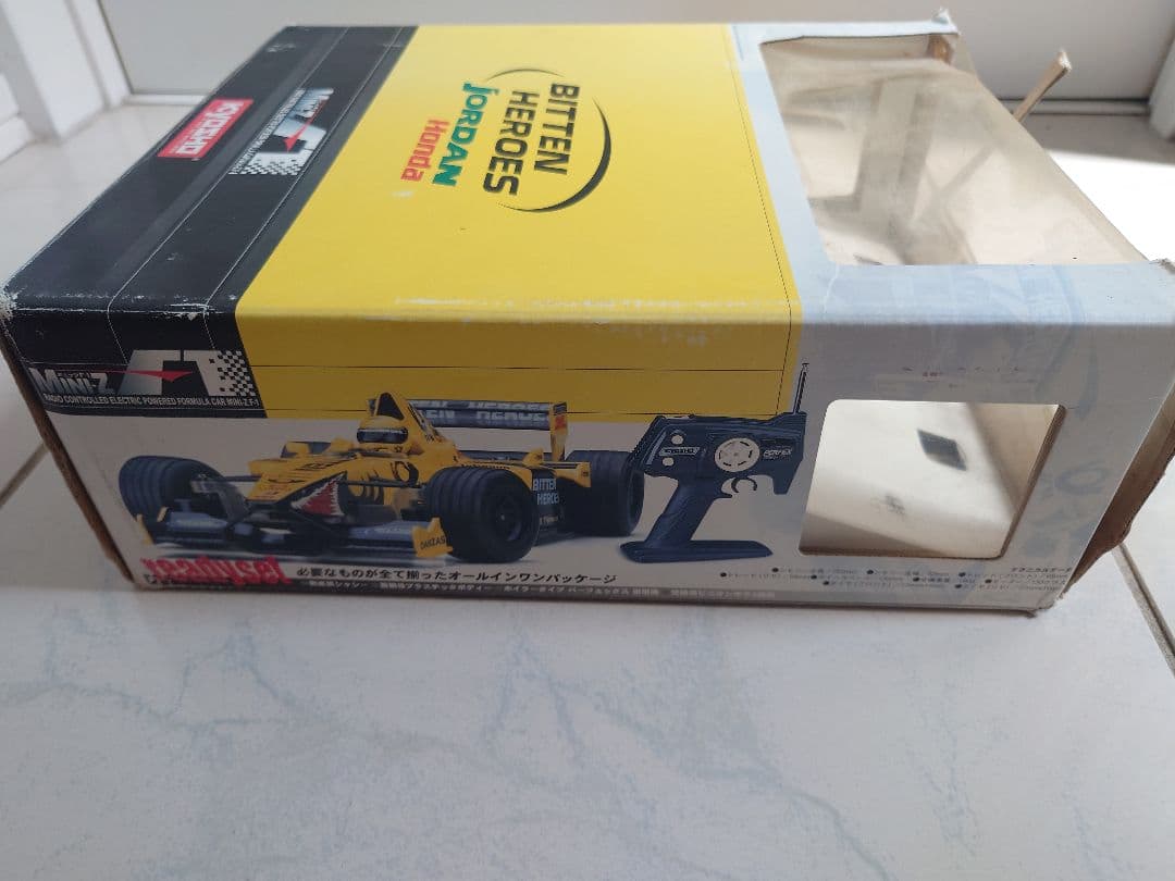 当時物 京商 ミニッツ F1 ジョーダンホンダ EJ11 ヤルノ・トゥルーリ