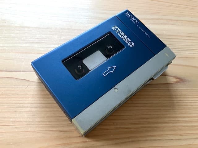 唯斗 高音質 整備済完全動作品 SONY TPS-L2 新品ヘッドホン付