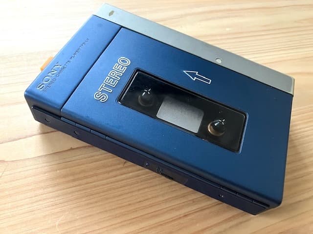 唯斗 高音質 整備済完全動作品 SONY TPS-L2 新品ヘッドホン付