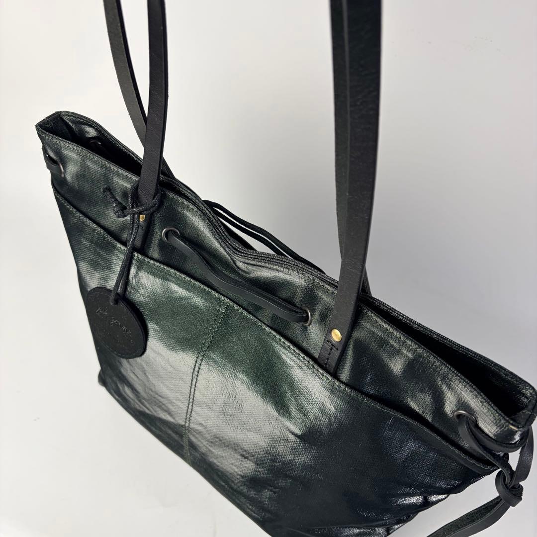【極美品】現行モデル　ジャックゴム 　EMY エミー 　トートバック　グリーン