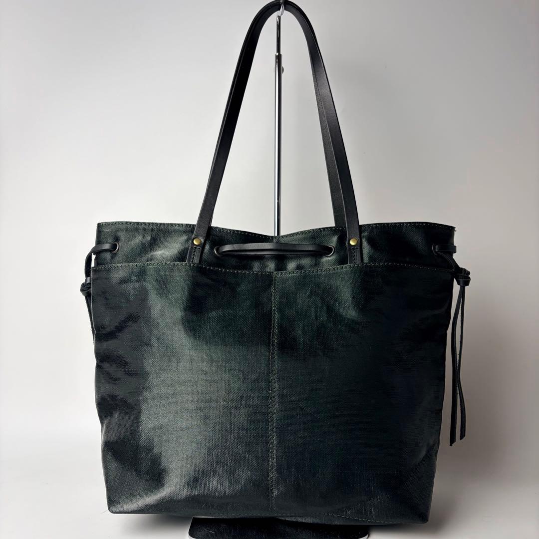 【極美品】現行モデル　ジャックゴム 　EMY エミー 　トートバック　グリーン