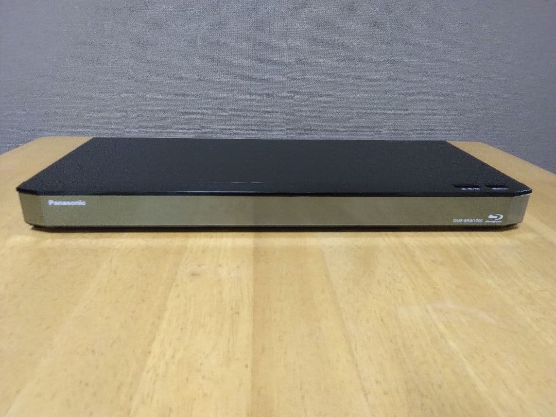 Panasonic ブルーレイレコーダー　BRW1000 2番組同時録画　保証付