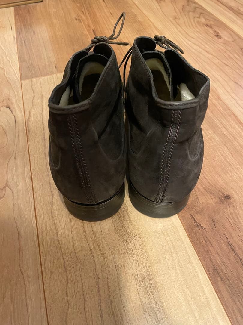 激レア　ベルルッティ シアリングムートン アンクルチャッカブーツ 正規品
