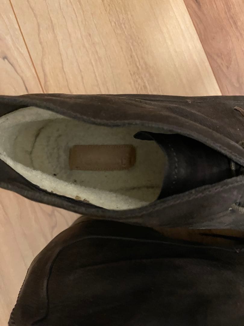 激レア　ベルルッティ シアリングムートン アンクルチャッカブーツ 正規品