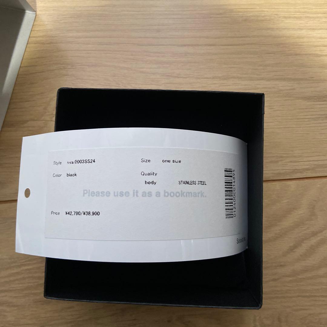 ソロイスト×ヴァーグウォッチ　時計　ブラック