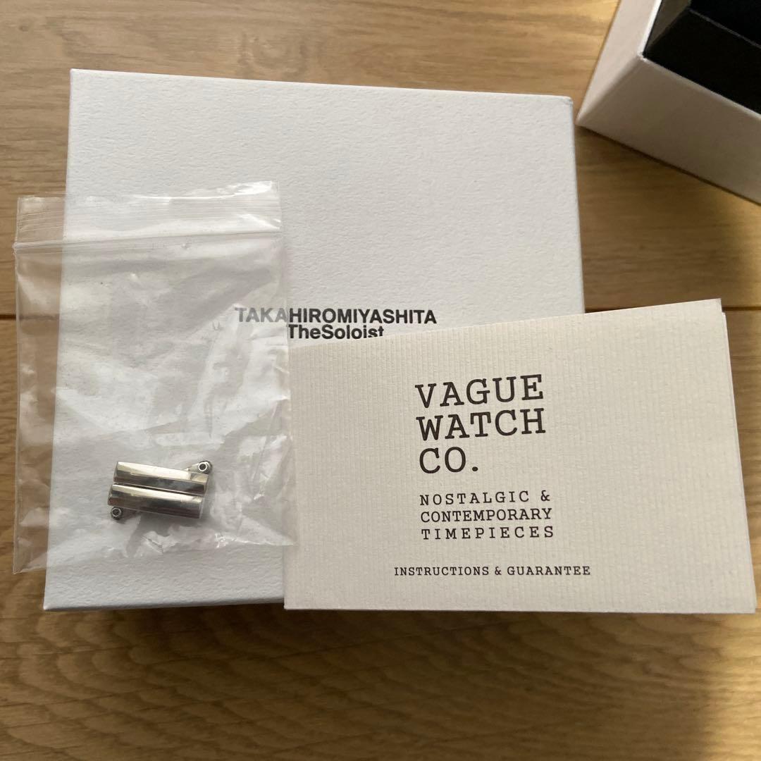 ソロイスト×ヴァーグウォッチ　時計　ブラック