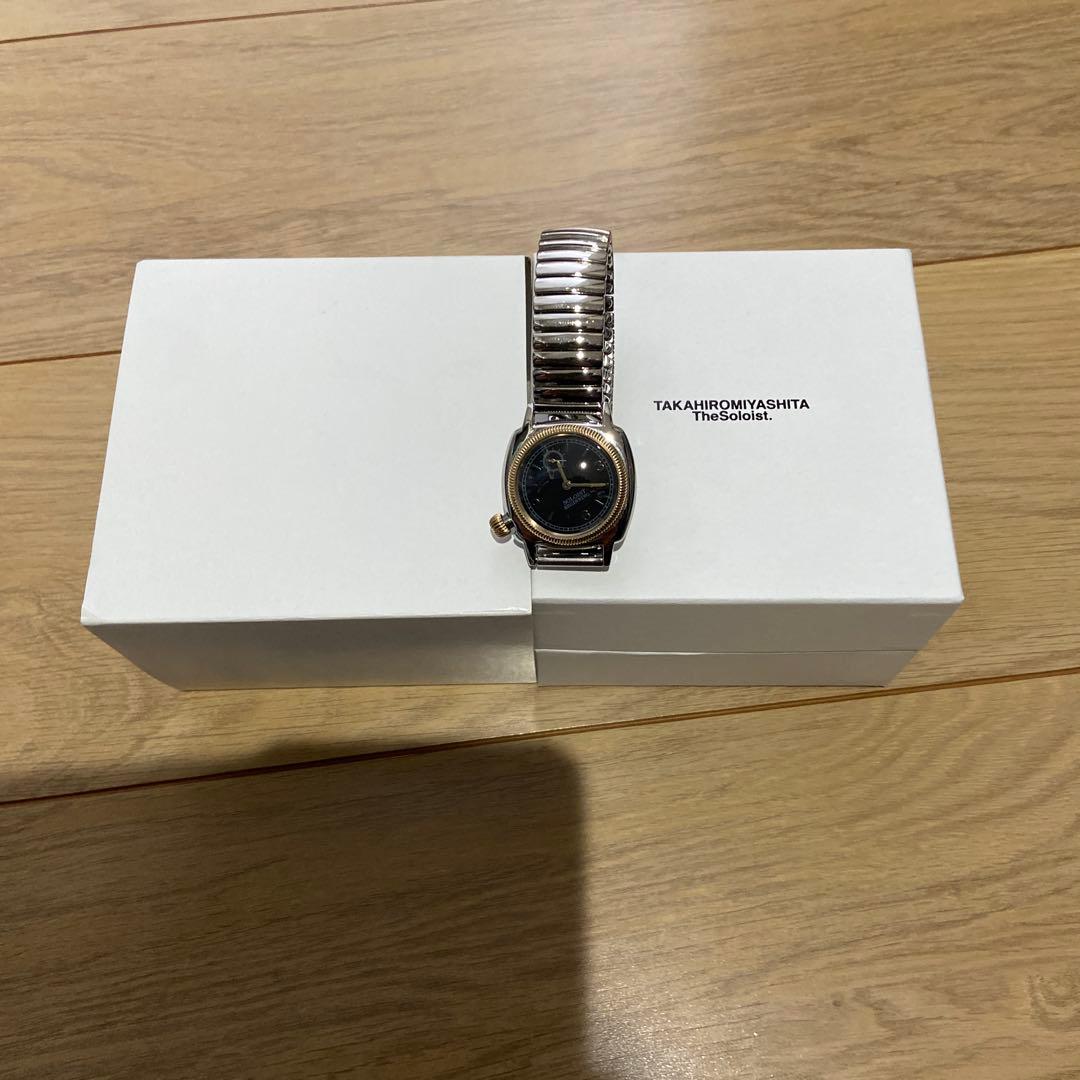 ソロイスト×ヴァーグウォッチ　時計　ブラック