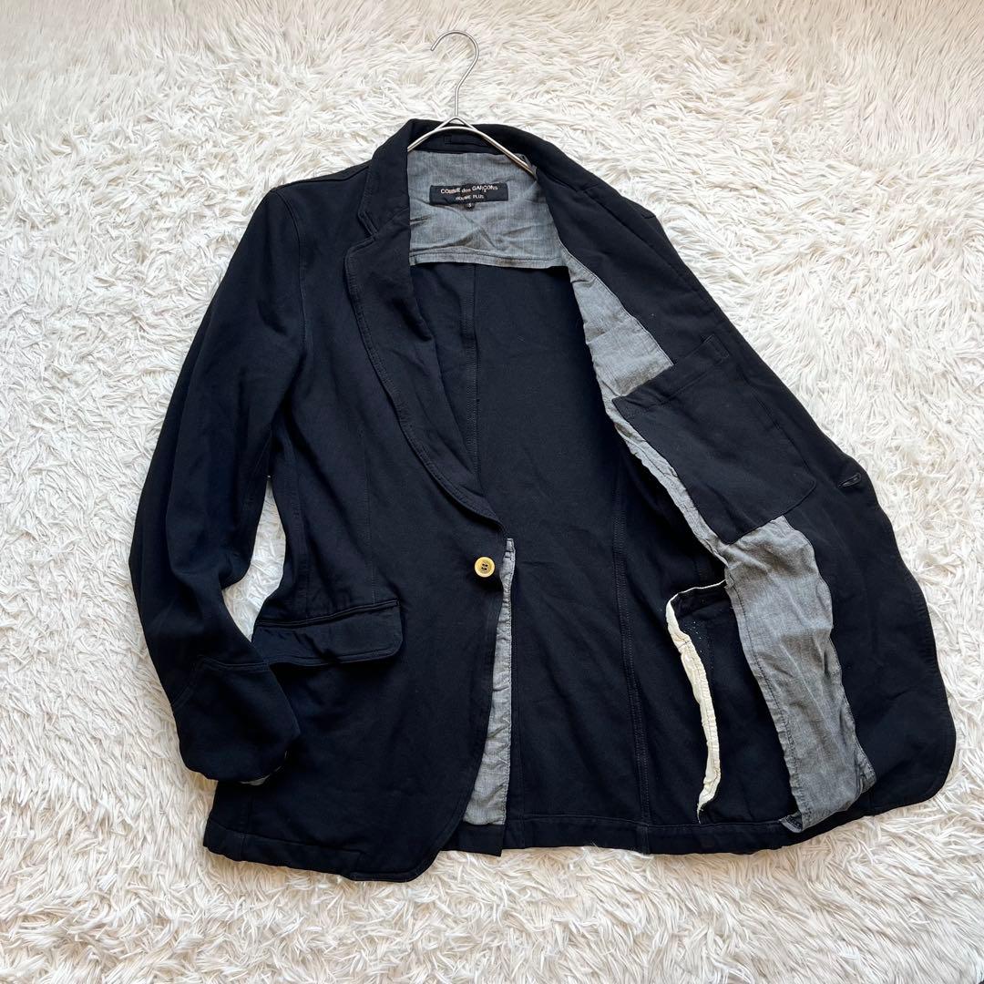 コムデギャルソンオムプリュス　garcon plus 黒ジャケット　ポリ縮絨
