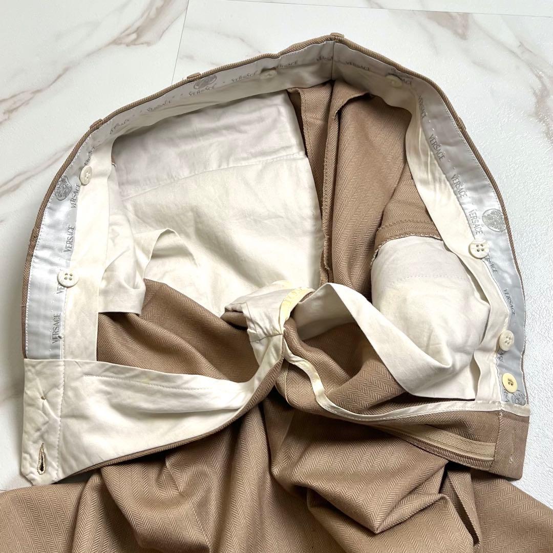 入手困難✨ ジャンニヴェルサーチ スーツ セットアップ ダブルブレスト 茶色系