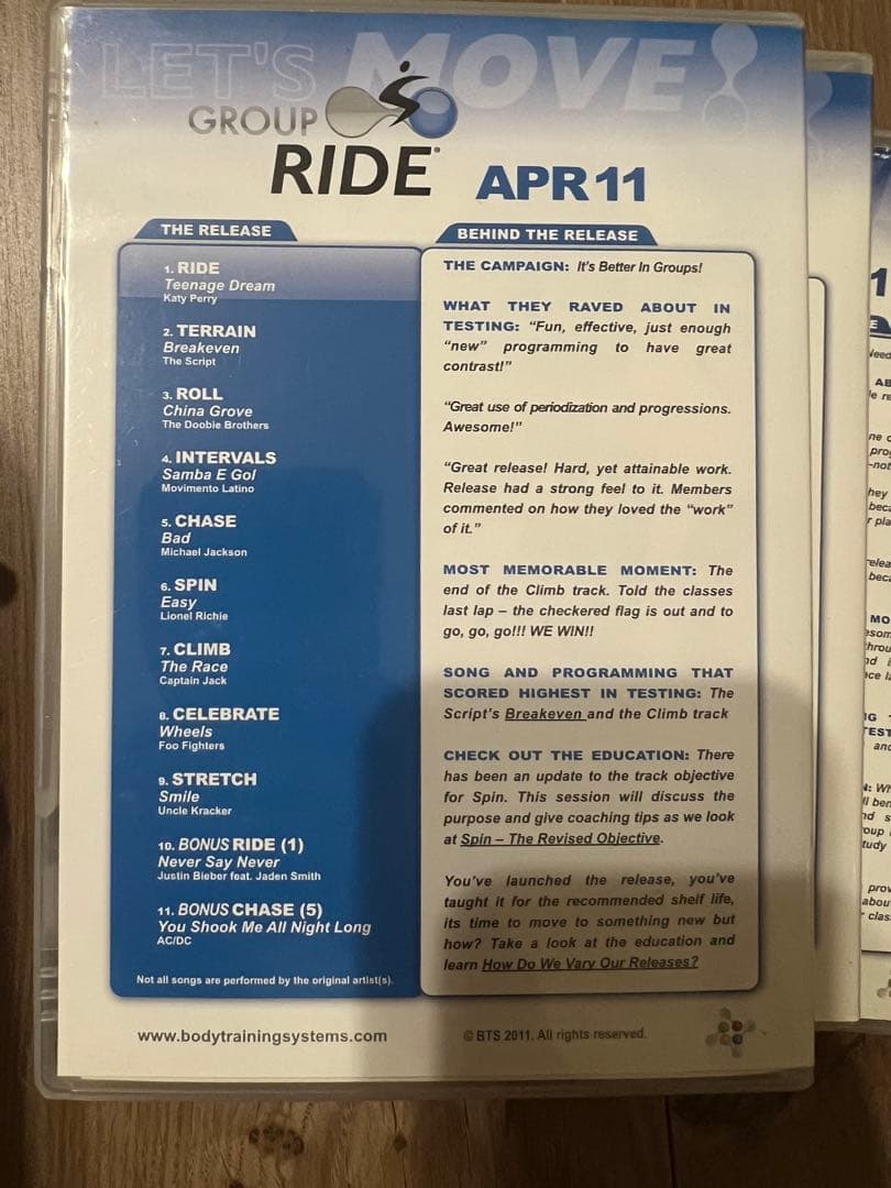 Mossa GroupRide 11シリーズ　4枚セット