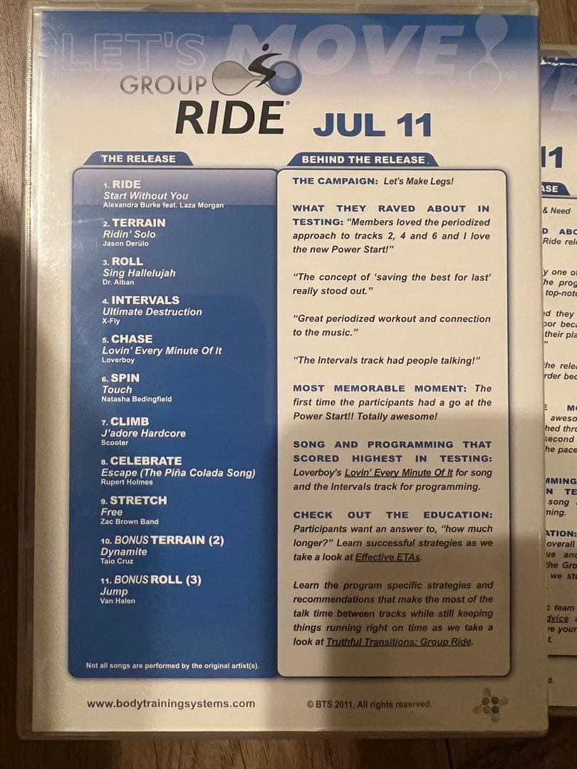 Mossa GroupRide 11シリーズ　4枚セット