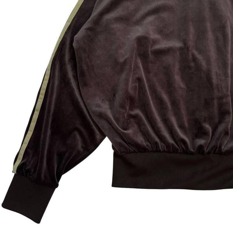 2741_1 adidas ファイヤーバード トラックトップ ベロア ブラウン