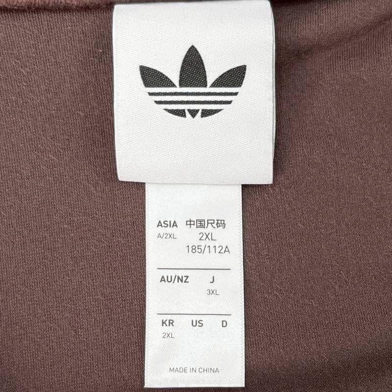 2741_1 adidas ファイヤーバード トラックトップ ベロア ブラウン