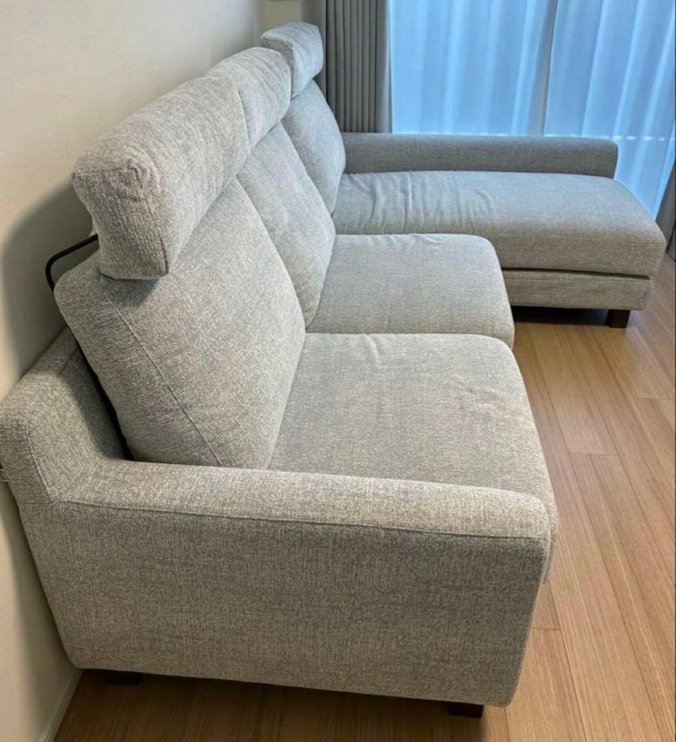 【セット販売】①NewSugar Hi-Back Modern 3人掛けソファ