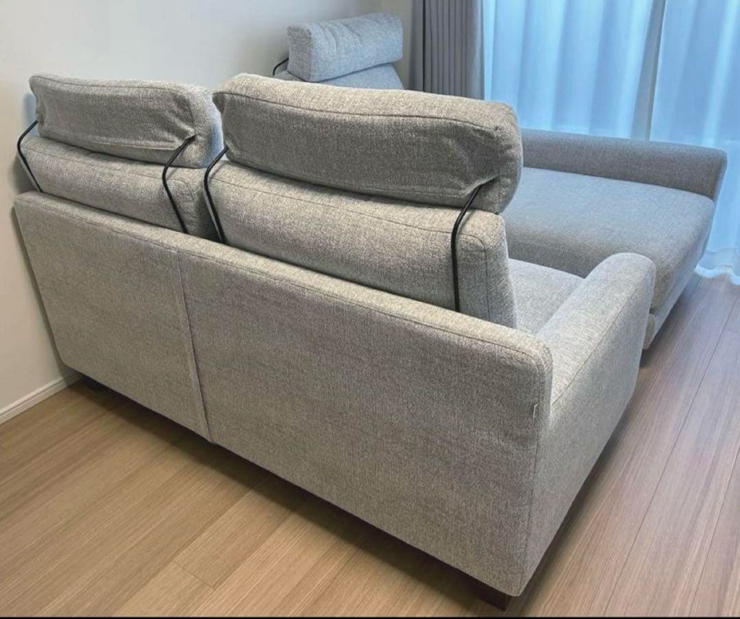 【セット販売】①NewSugar Hi-Back Modern 3人掛けソファ