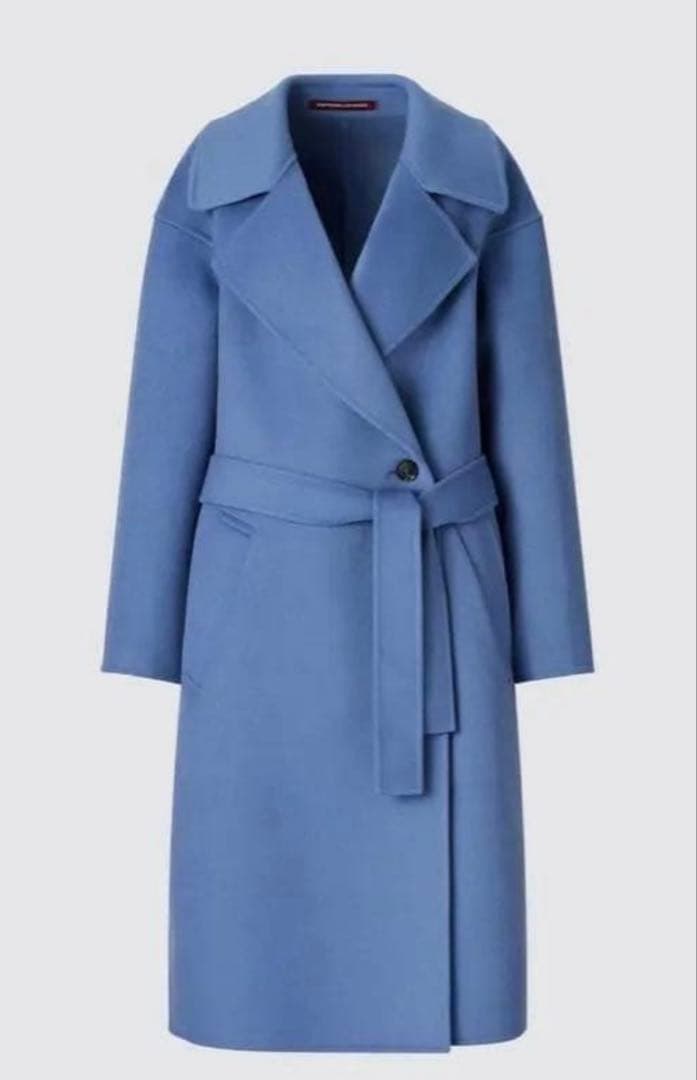 新品　UNIQLO コントワードコトニエ　ダブルフェイス ロングコート　カシミヤ