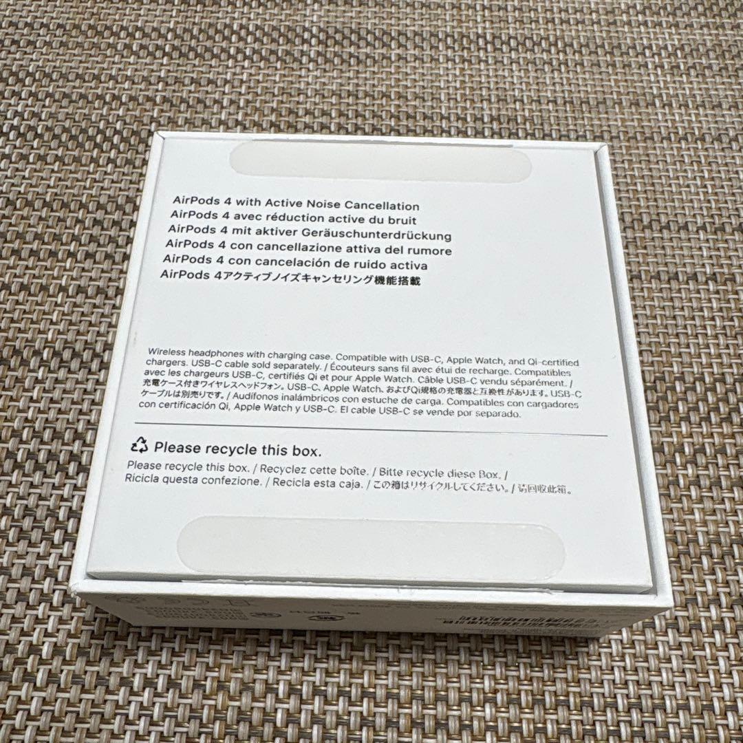 AirPods4 本体 ノイズキャンセリング搭載