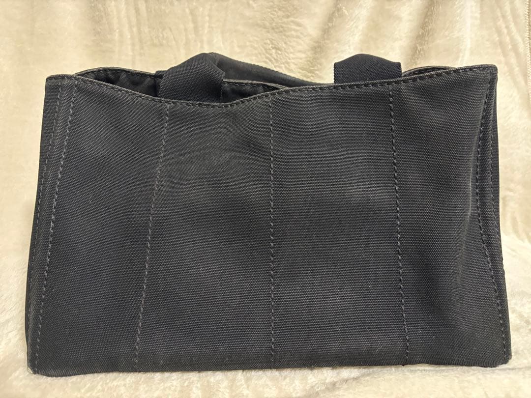 ✨ 【美品】PRADA カナパ M 黒 キャンバス ✨ 即購入可✨