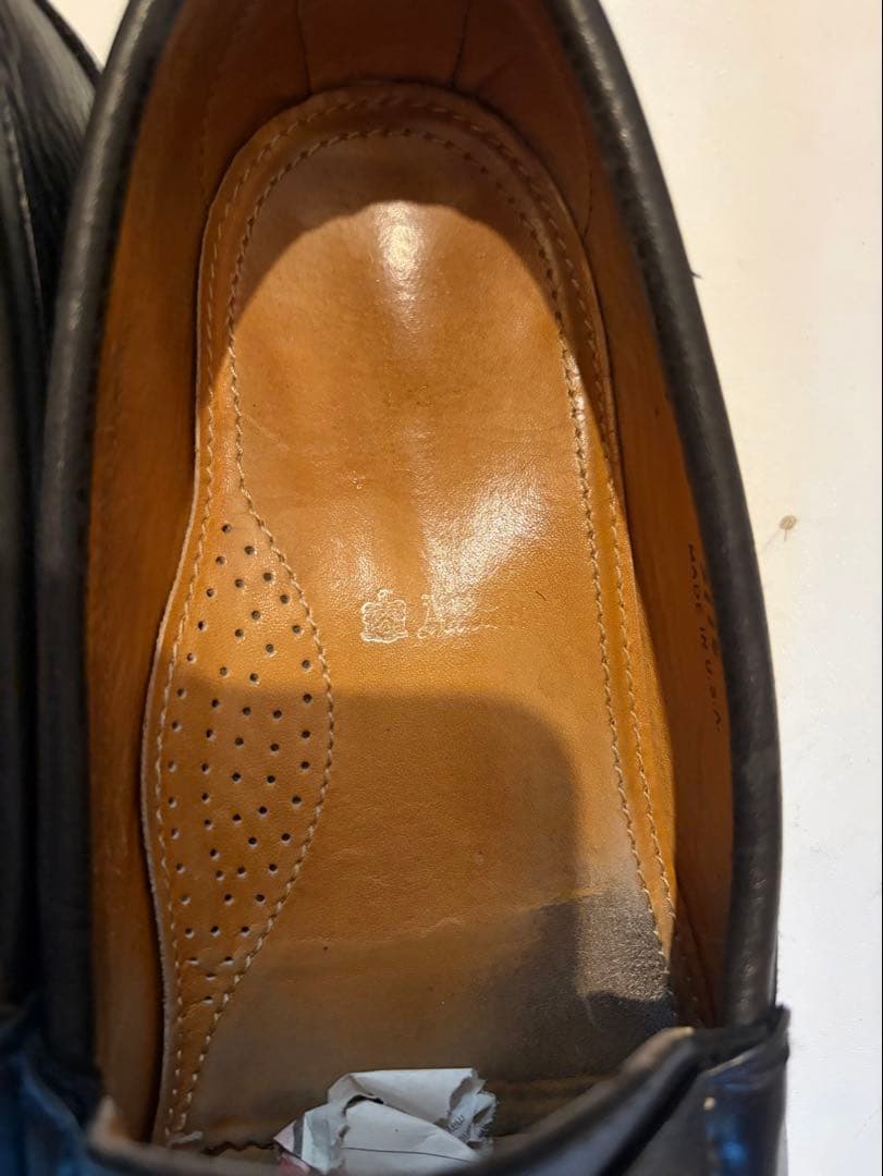 Alden ビットローファー 9.5D ブラック