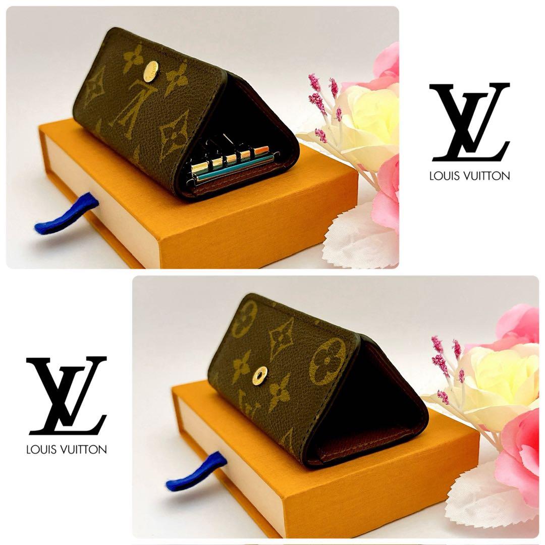 本日まで✨ルイヴィトン　モノグラム　4連　キーケース　ミュルティクレ　正規品