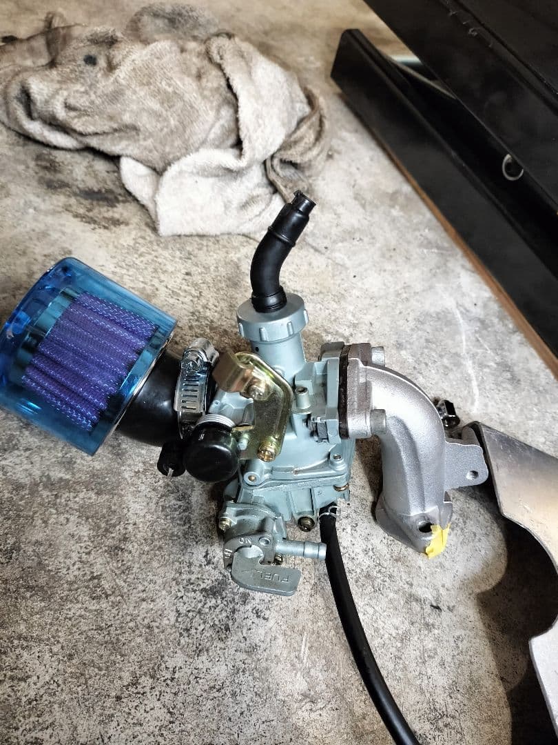 ホンダ　エンジン88cc　スーパーカブ50カスタム　ボアアップ　4速　キャブ付