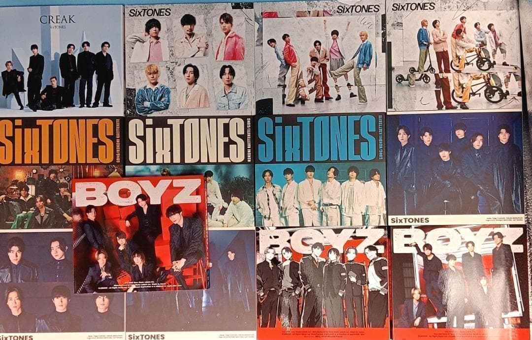 SixTONES　CD　全アルバム　全シングル　コンプ　ストーンズ　購入特典あり