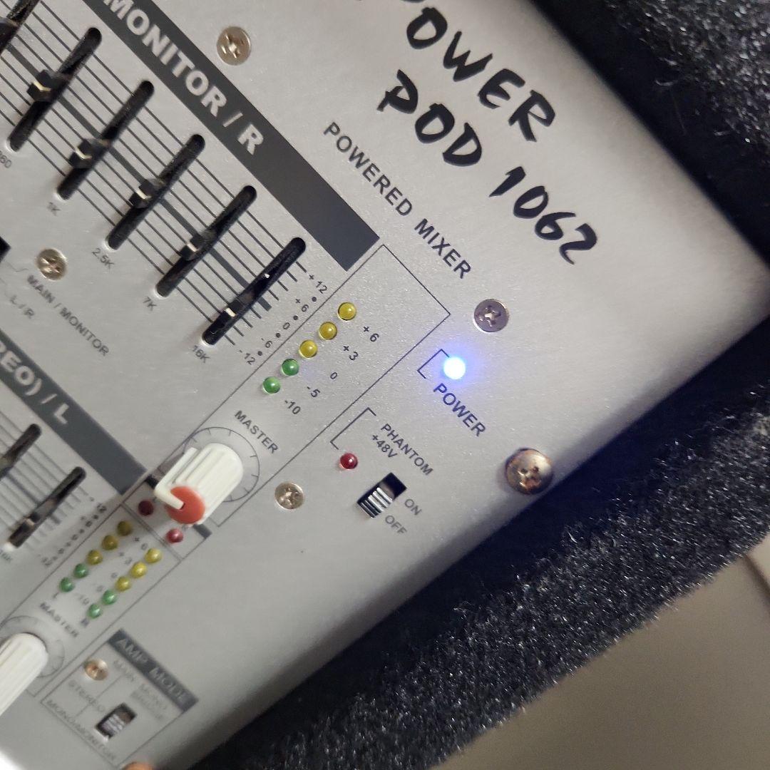 PHONIC POD 1062パワードミキサー