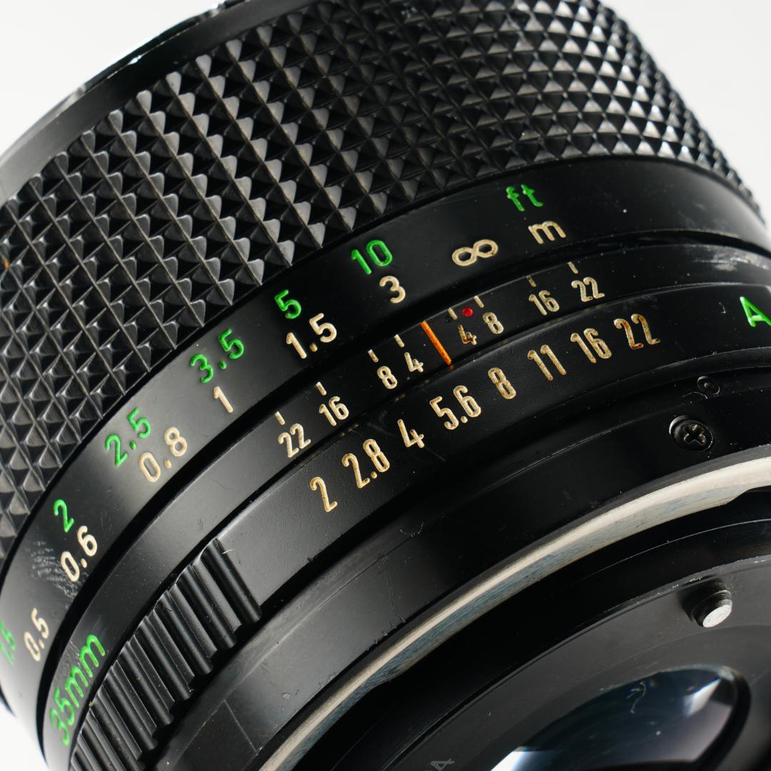 【訳あり】Canon New FD 35mm F2 キャノン 292