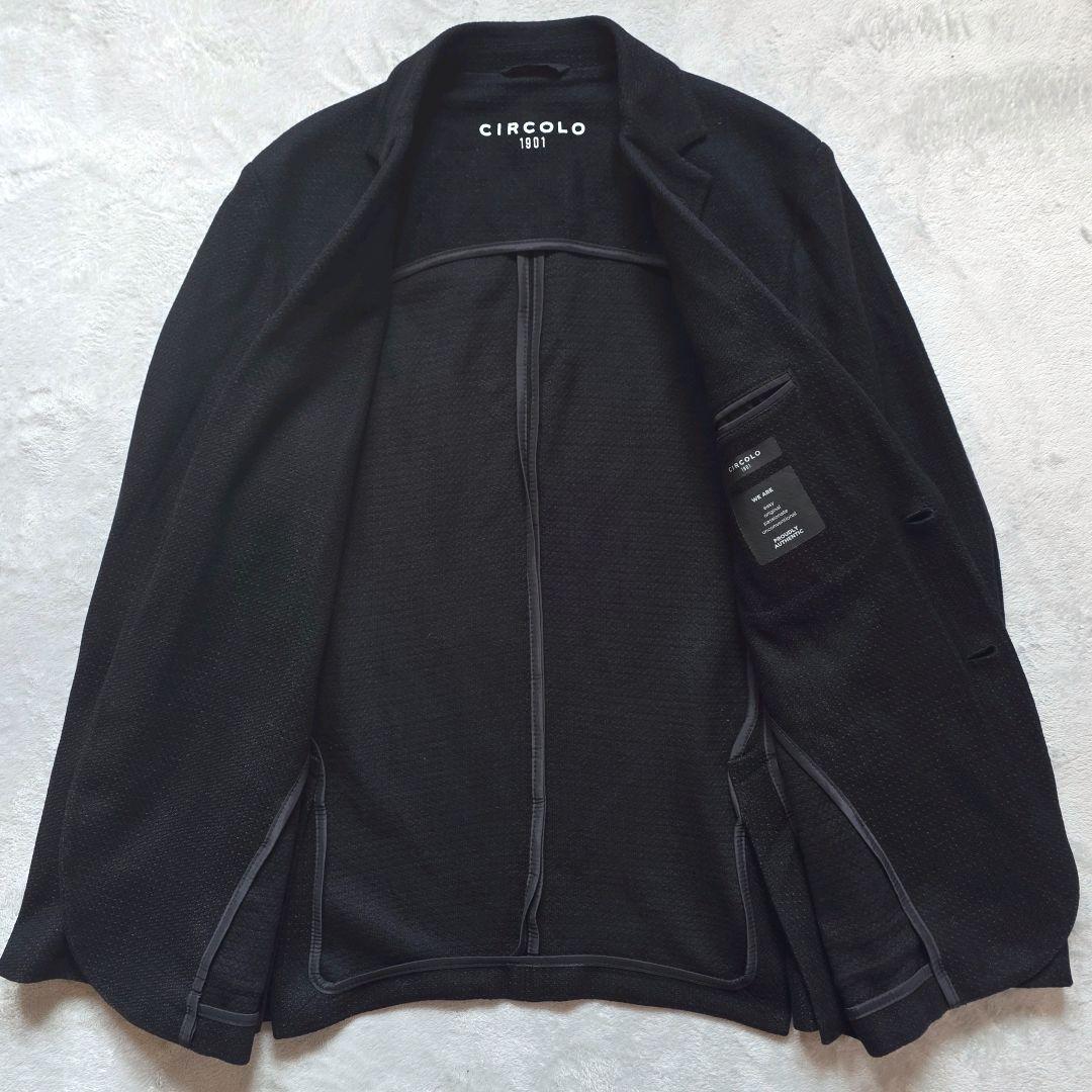 CIRCOLO1901チルコロ コットンリネン アンコンブラック 23SS 52