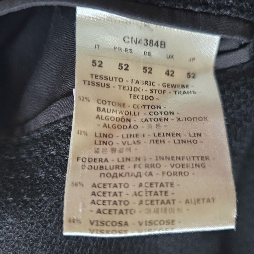 CIRCOLO1901チルコロ コットンリネン アンコンブラック 23SS 52