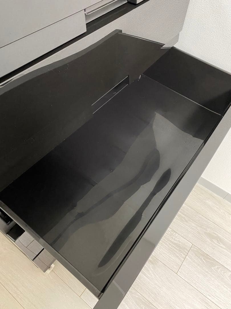 ※専用出品　ニトリ天馬 フィッツプラスプレミアム 5段 ブラック キャスター付き