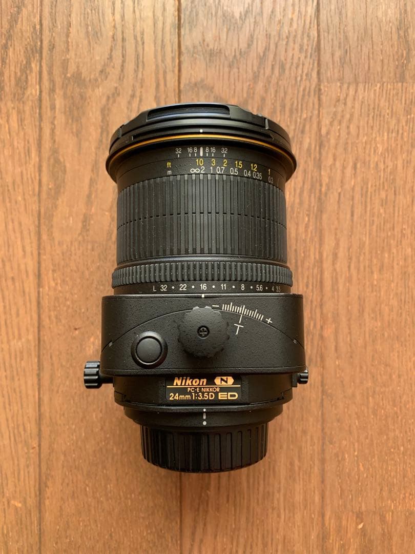 Nikon PC-E NIKKOR 24mm f/3.5D ED 説明書付属