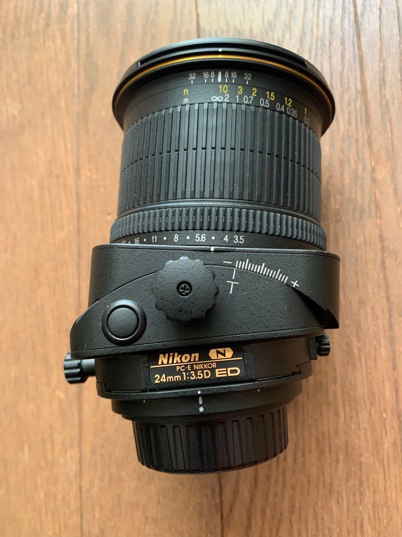 Nikon PC-E NIKKOR 24mm f/3.5D ED 説明書付属