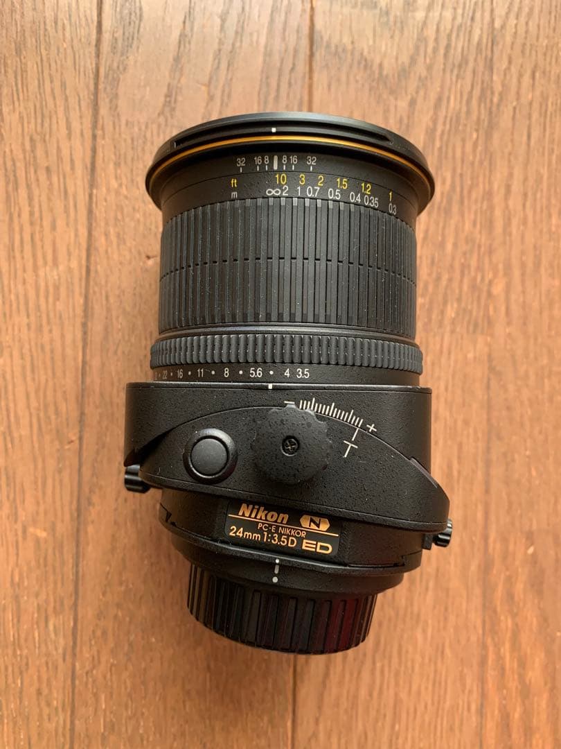Nikon PC-E NIKKOR 24mm f/3.5D ED 説明書付属