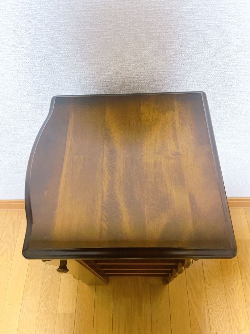 【美品】カリモク karimoku 6段 スリッパラック チェスト 下足箱 木製