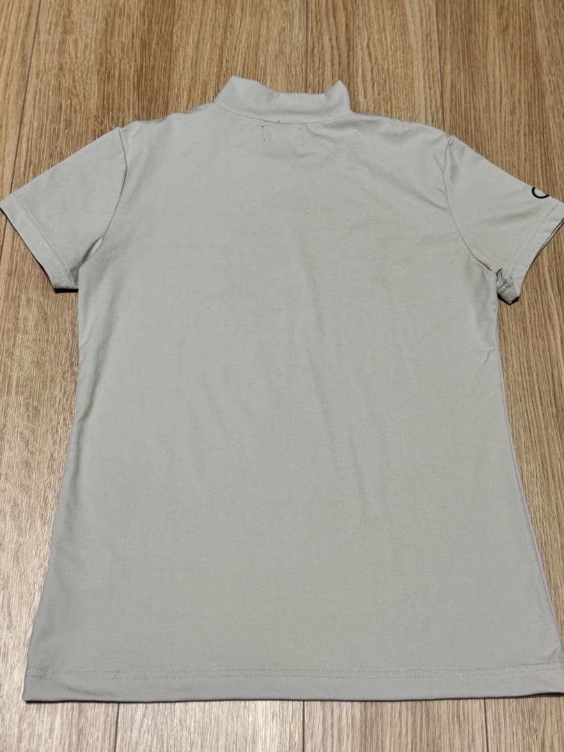 1回着用のみ美品✨️CPGGOLF 半袖 もっくネック ベージュ 2 Mサイズ