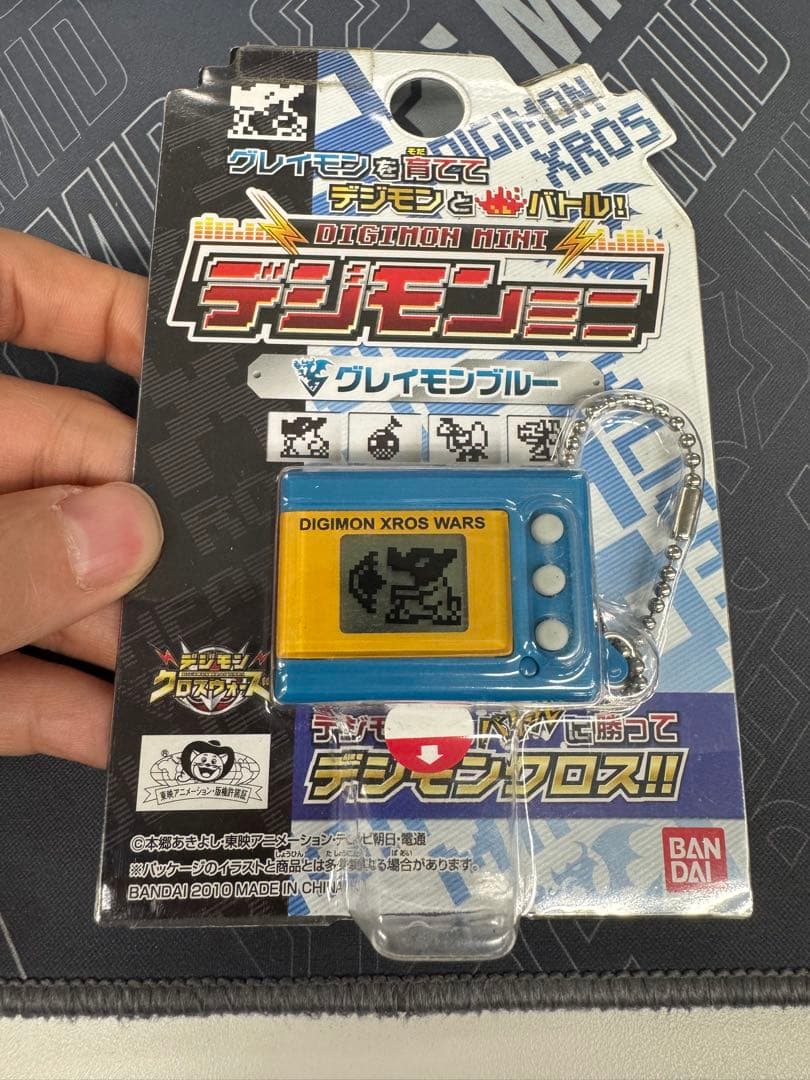 デジモンミニ DIGIMON XROS WARS グレイモンブルー　未使用新品