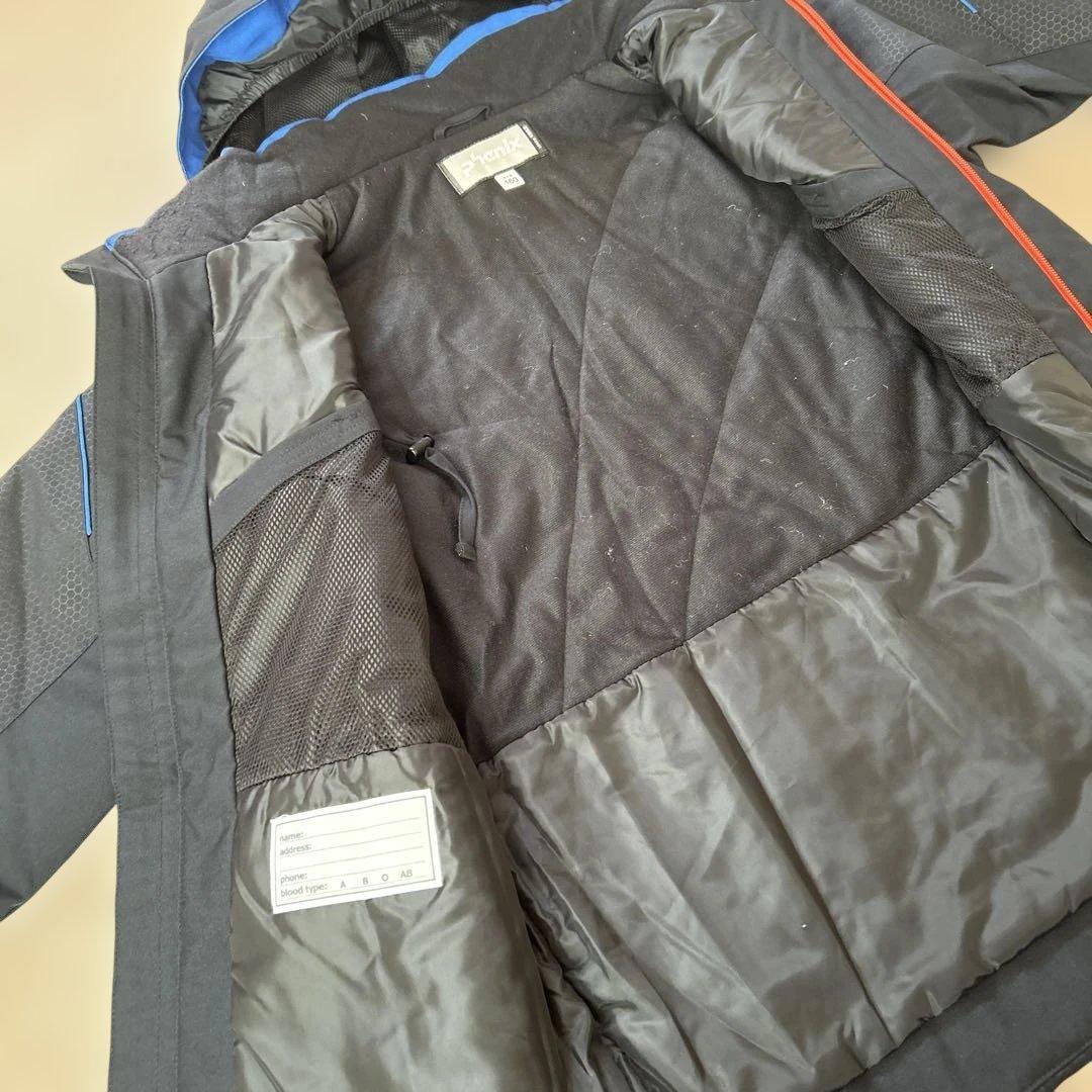 Phenix 子ども用スキーウェア 黒/オレンジ　160