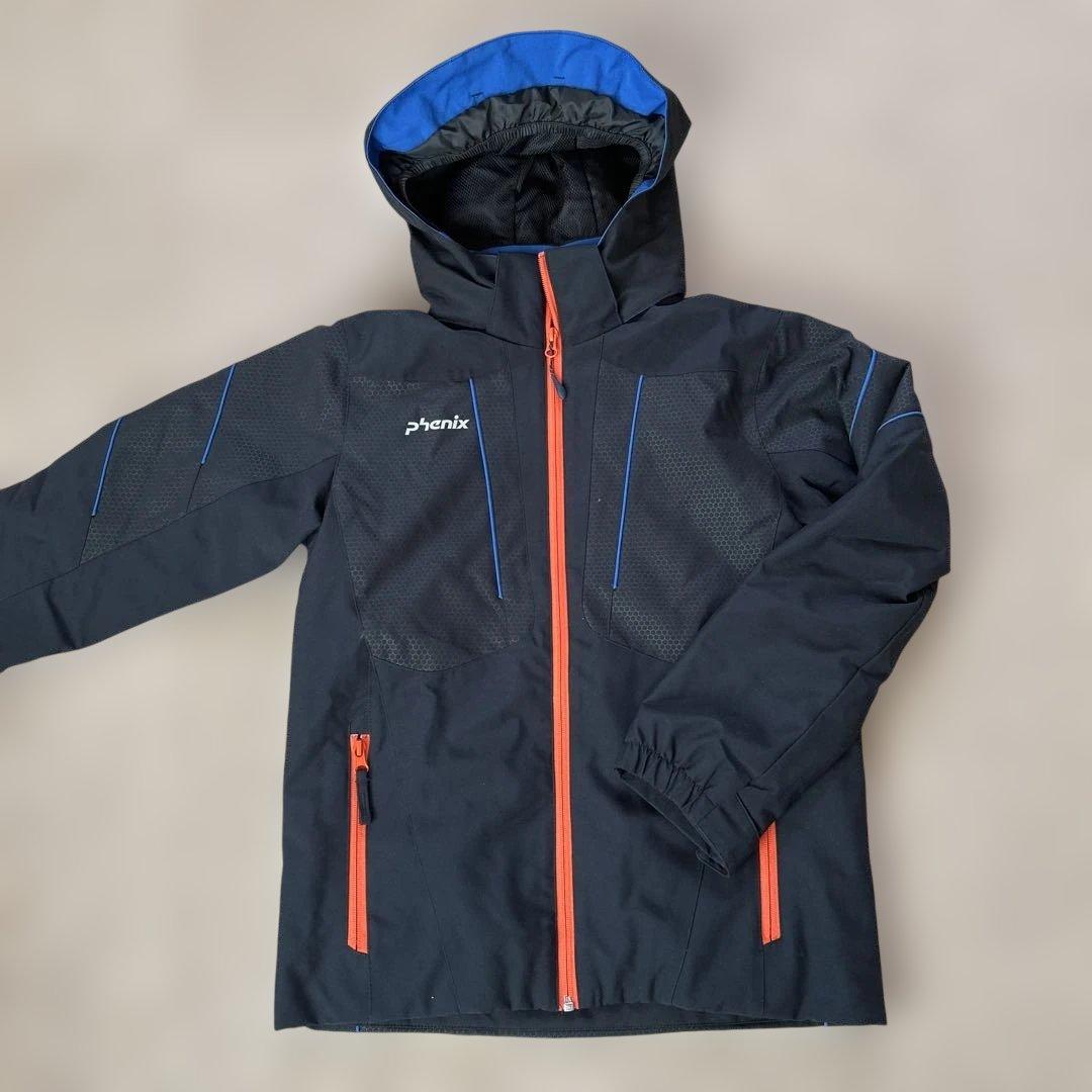 Phenix 子ども用スキーウェア 黒/オレンジ　160