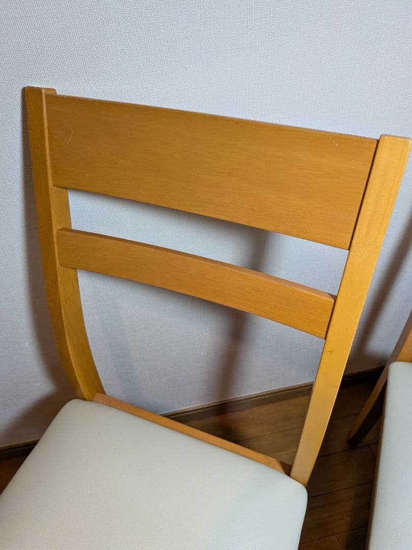 《送料込》ダイニングチェア オーク材 いす 椅子 木製家具 無印