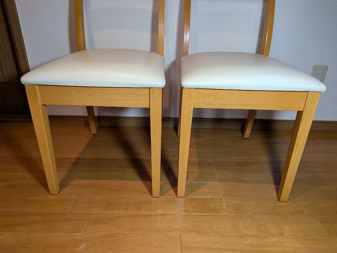 《送料込》ダイニングチェア オーク材 いす 椅子 木製家具 無印