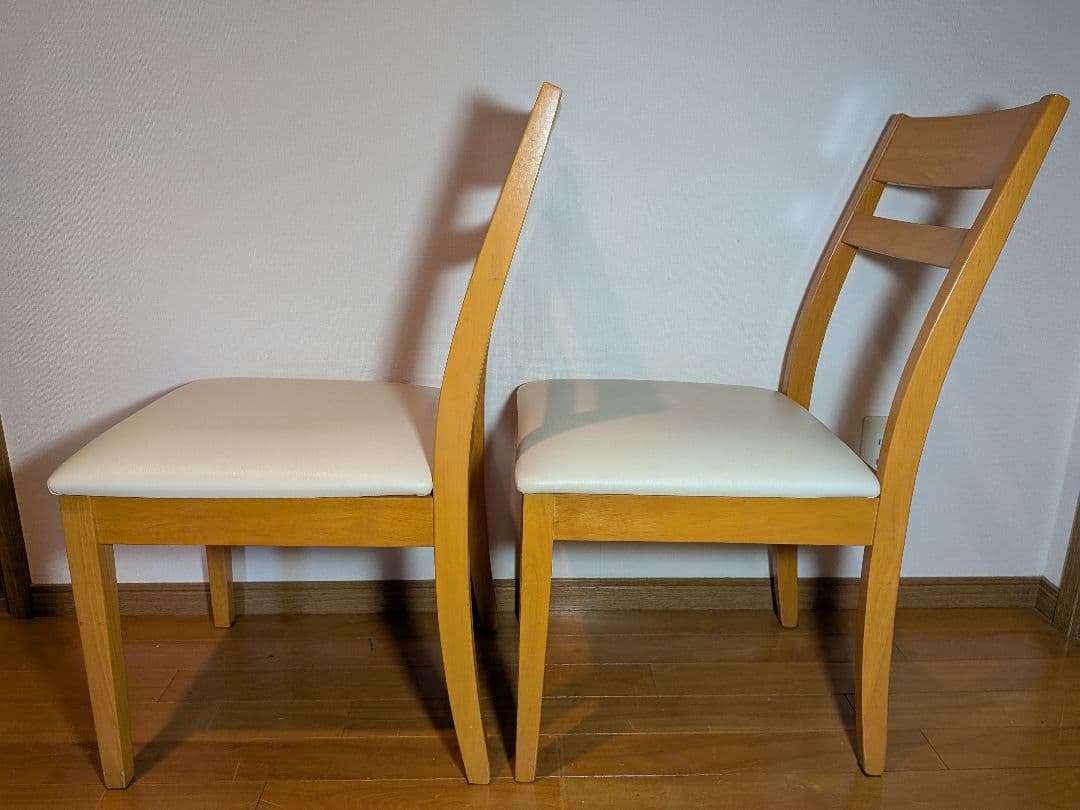 《送料込》ダイニングチェア オーク材 いす 椅子 木製家具 無印