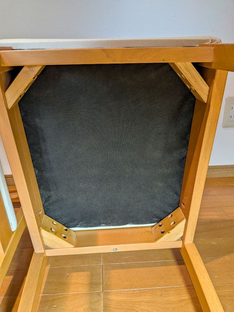 《送料込》ダイニングチェア オーク材 いす 椅子 木製家具 無印